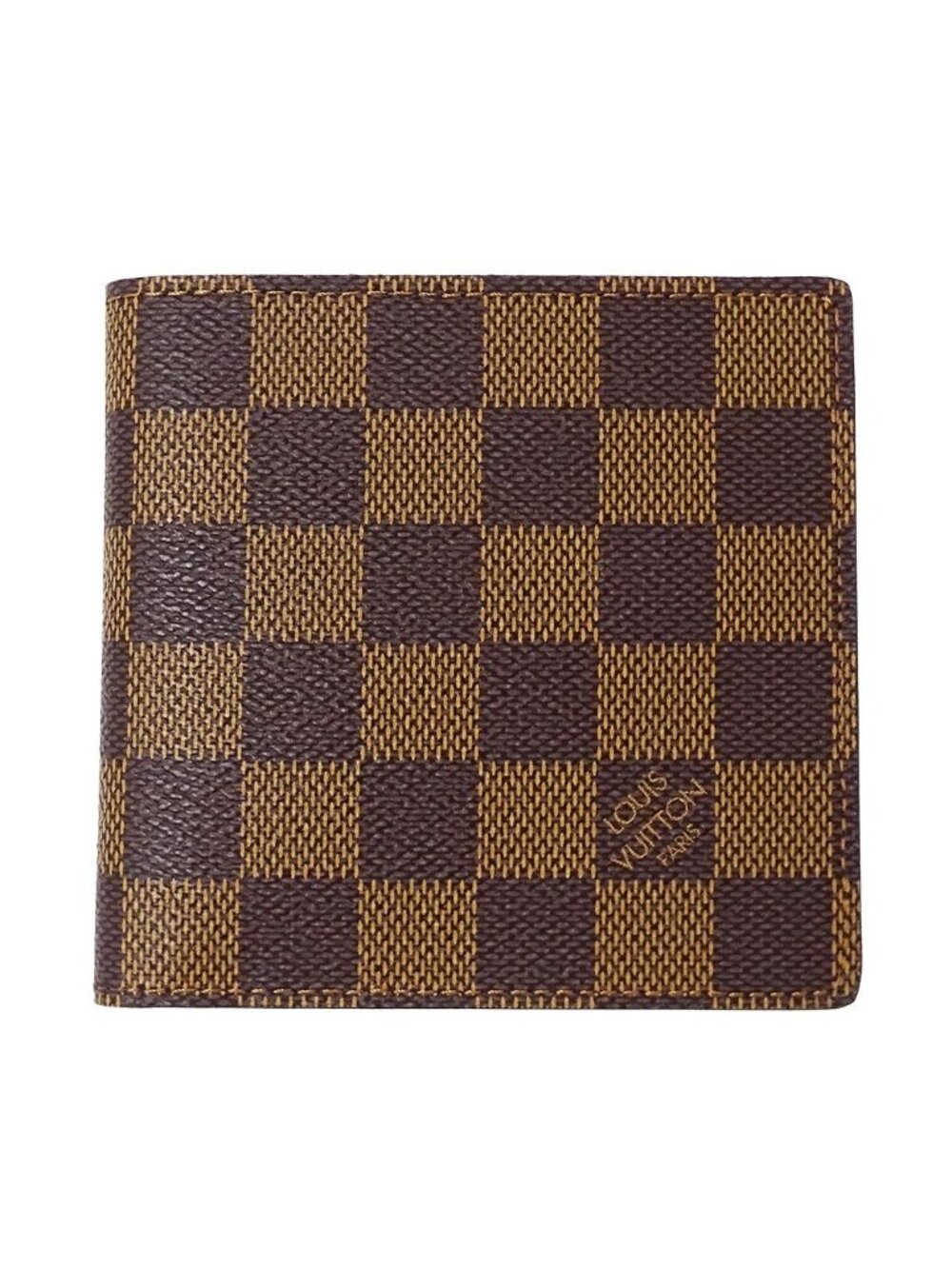 Louis Vuitton Wallet Damier Bifold Portefeuille Marco Brown